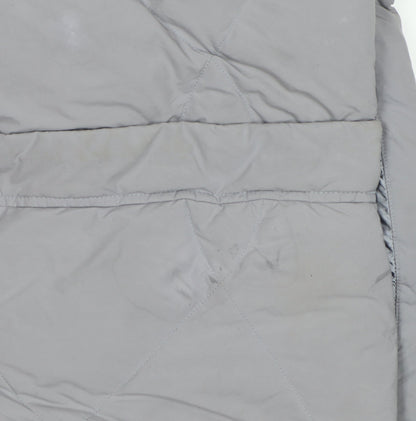 The North Face Women’s Grey S Long Hooded Puffer Coat Down