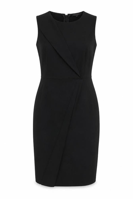 Next Women Black UK 8 Sleeveless Knee Length Pencil Dress