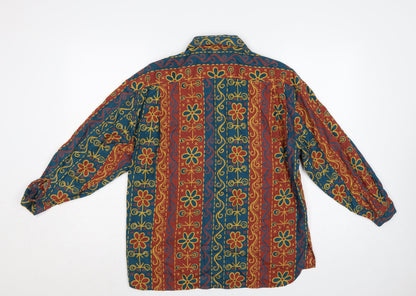 Next Women’s Multicoloured S Bohemian Floral Button-Up Blouse