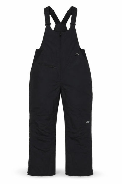 Slalom Women's Black Size 8 Insulated Snow Pants Ski Bib Trousers