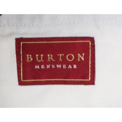Burton Menswear Unisex Black 34 Pleated Tapered Dress Trousers