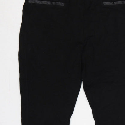 The Collection Debenhams Women Black Size 16 Elastic Waist Leggings