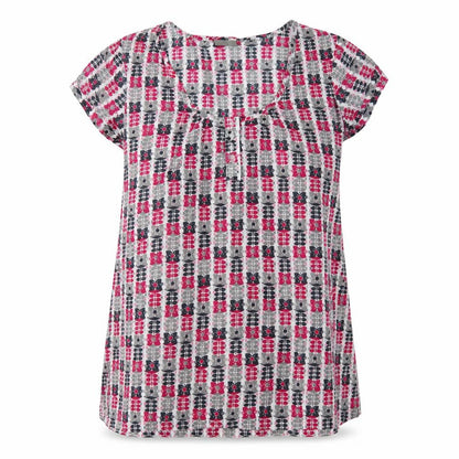 Trespass Women Multicoloured XL Floral Cotton Tunic Blouse