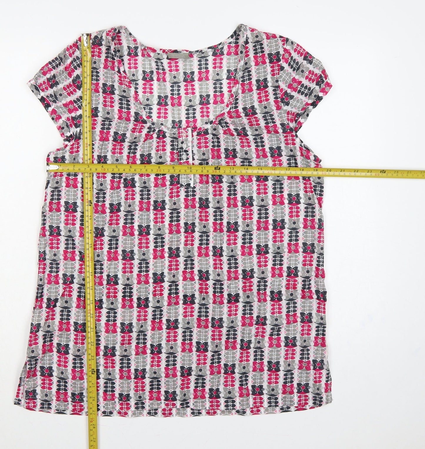 Trespass Women Multicoloured XL Floral Cotton Tunic Blouse