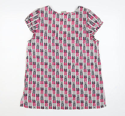 Trespass Women Multicoloured XL Floral Cotton Tunic Blouse