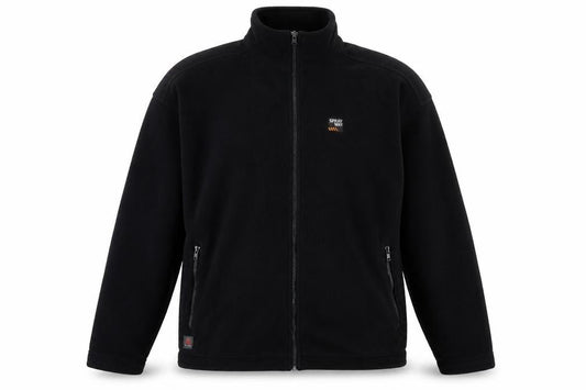 Sprayway Men's Black XL Fleece Full Zip Outdoor Basic Jacket