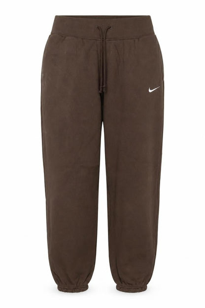 Nike Women Brown XS Jogger Sweatpants Drawstring Logo