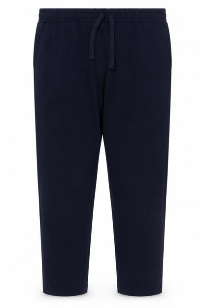 Marks & Spencer Men's Navy 3XL Short Regular Fit Drawstring Sweatpants