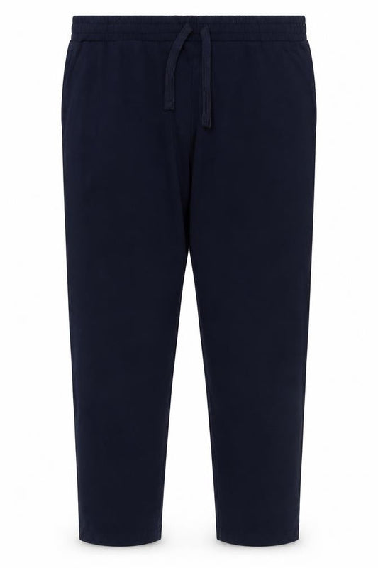 Marks & Spencer Men's Navy 3XL Short Regular Fit Drawstring Sweatpants