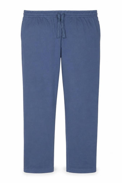 Marks & Spencer Men Blue 3XL Regular Fit Drawstring Walking Trousers