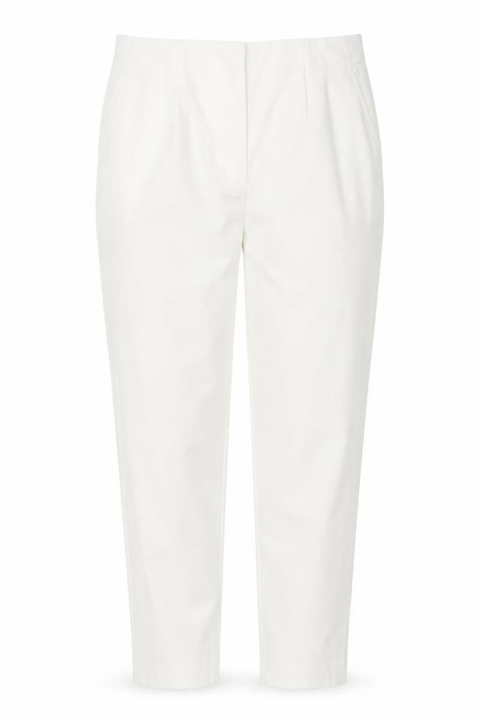 Marks & Spencer Women’s Ivory UK 20 Long Straight Leg Stretch Dress Trousers