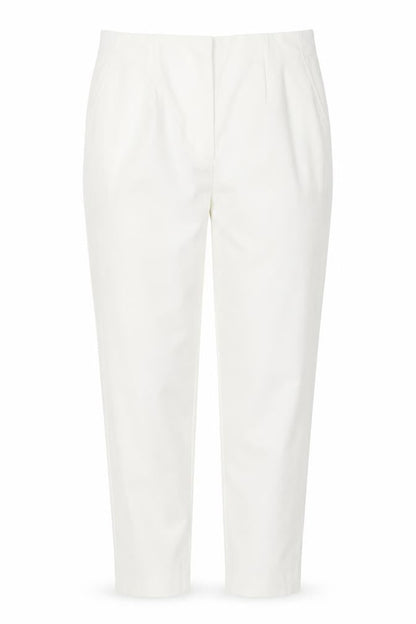 Marks & Spencer Women’s Ivory UK 20 Long Straight Leg Stretch Dress Trousers