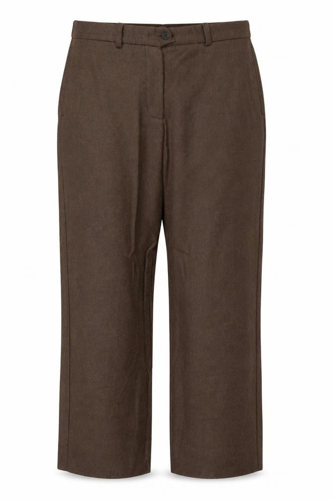 House of Bruar Women’s Brown Size 12 Classic Straight Dress Trousers