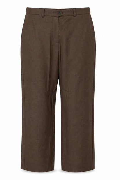 House of Bruar Women’s Brown Size 12 Classic Straight Dress Trousers