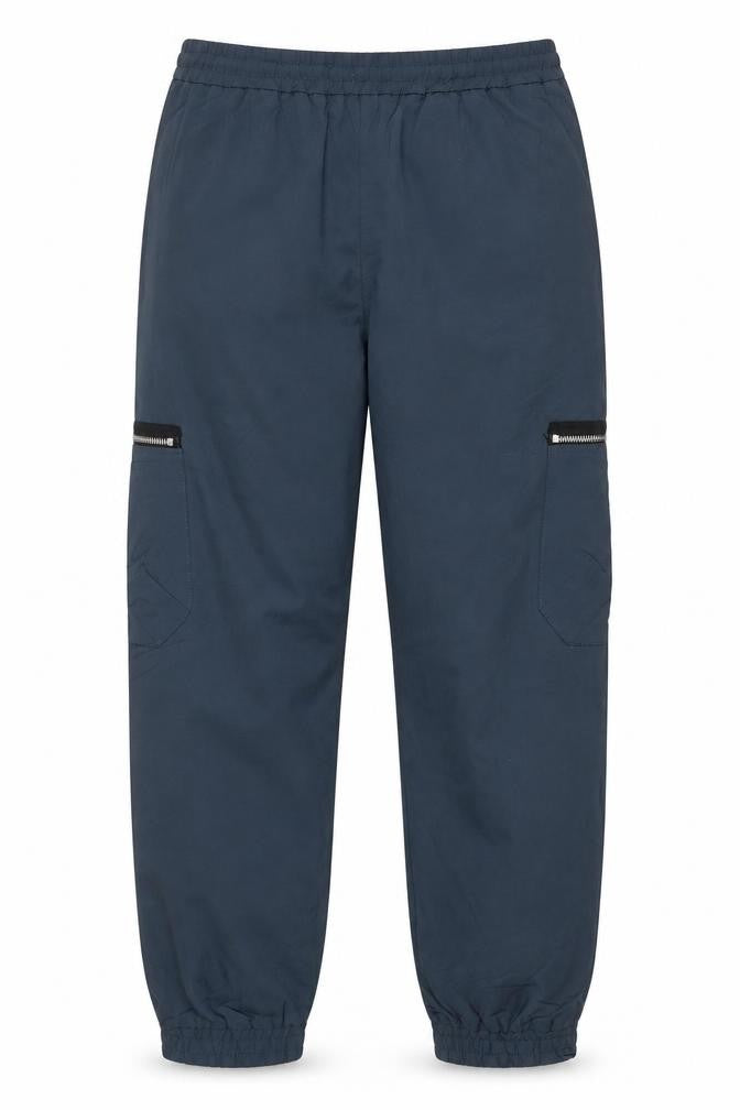 River Island Men’s Blue 30R Cargo Jogger Trousers Zip Pockets