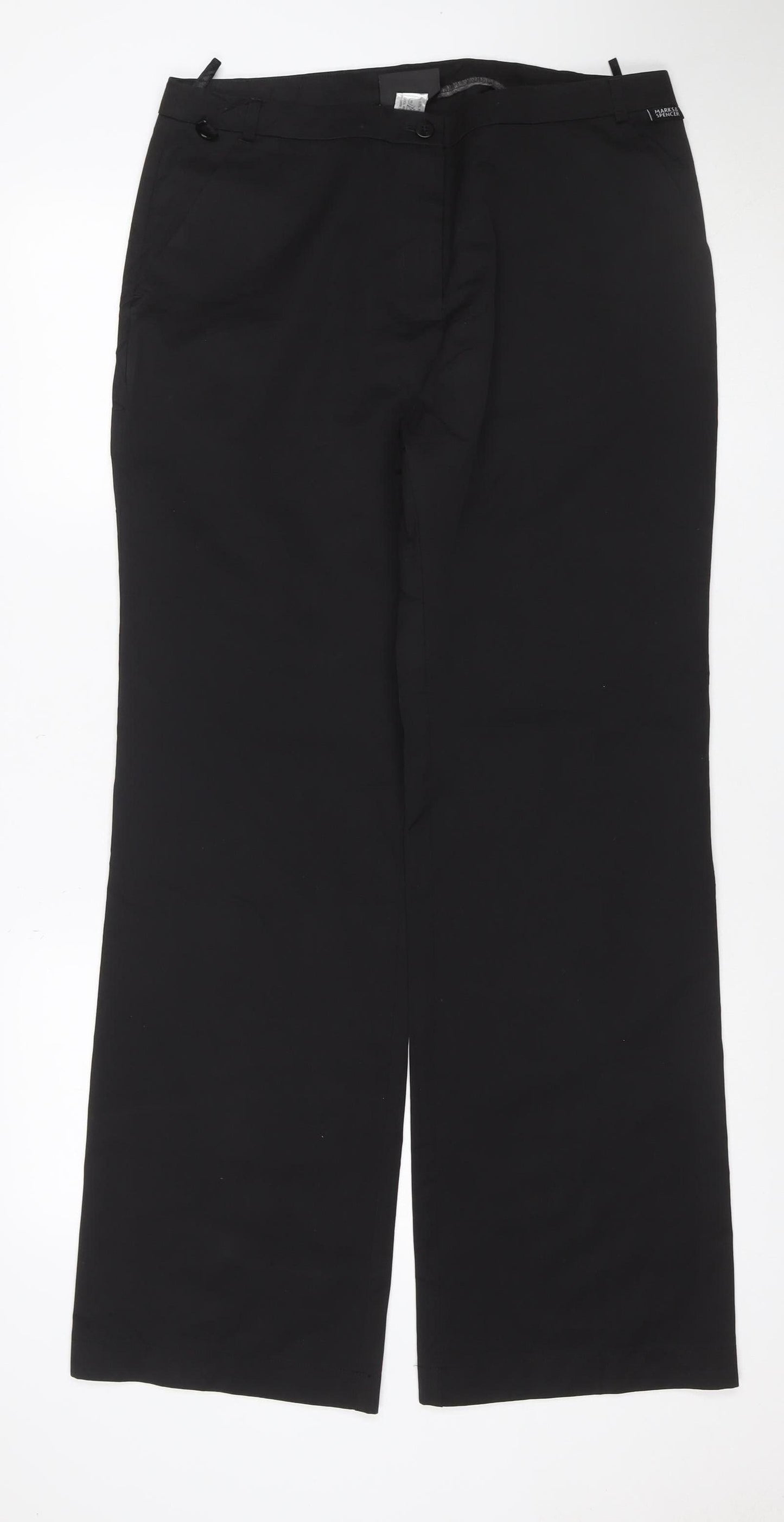 Dimensions Corporatewear Women’s Black UK 14 Straight Dress Trousers