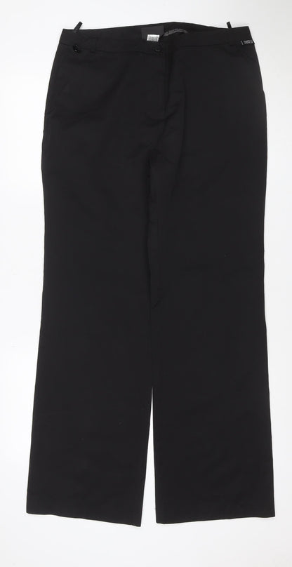 Dimensions Corporatewear Women’s Black UK 14 Straight Dress Trousers