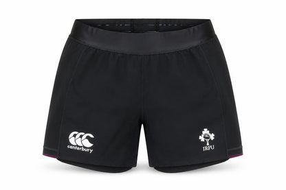 Canterbury Mens Black Size 36 Rugby Compression Shorts IRFU Vodafone