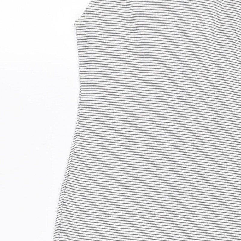 Zara Trafaluc Women White Grey Striped S Bodycon Mini Strappy Dress