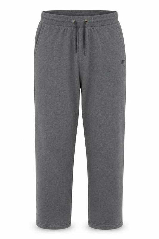 Russell Men's Grey M 32-34 Fleece Jogger Sweatpants Drawstring