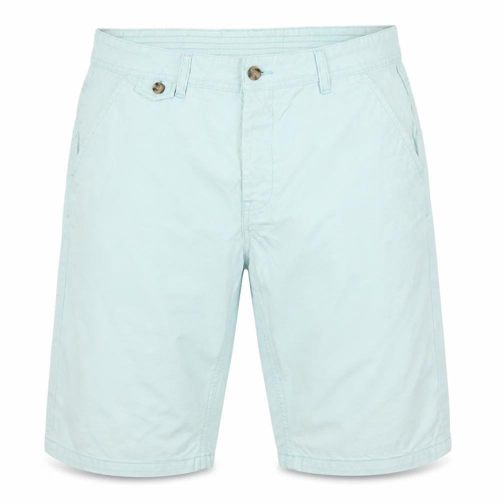 Kangol Men’s Light Blue XL Chino Shorts Cotton Flat Front