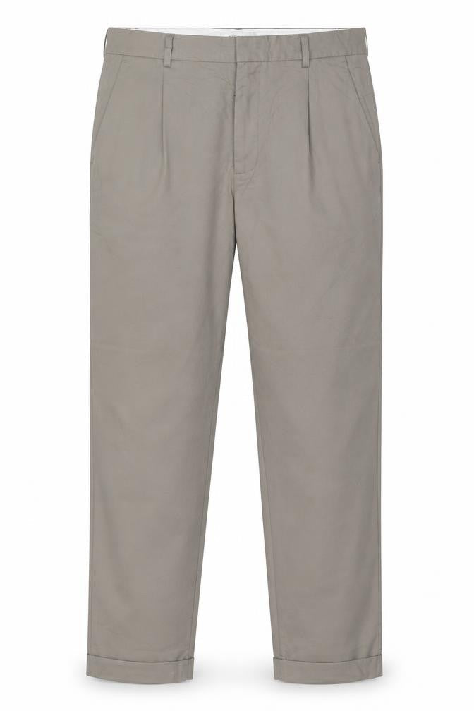 Autograph Men’s Grey 32in Regular Straight Formal Dress Trousers