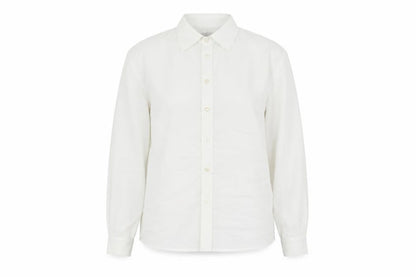 Basler Women Ivory UK 10 Classic Collared Long Sleeve Button-Up Blouse