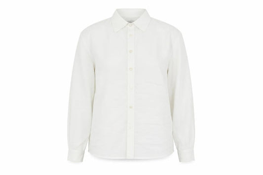 Basler Women Ivory UK 10 Classic Collared Long Sleeve Button-Up Blouse