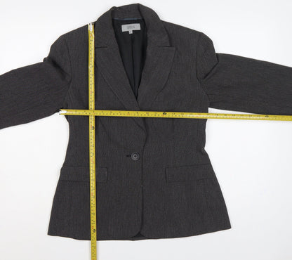 Marks and Spencer Women's Black Mix UK 12 Tailored Blazer