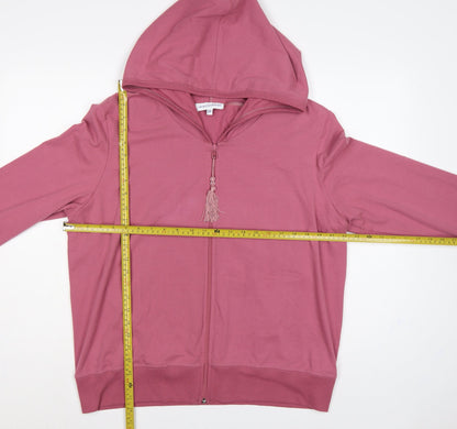 Gray & Osbourn Women’s Pink Size 20 Full Zip Hooded Sweatshirt