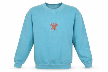 Colorado Women’s Blue M Pullover Sweatshirt 1995 Springs Embroidered