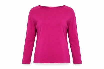 Next Women’s Pink Size 10 Cotton Boat Neck Long Sleeve Pullover Jumper