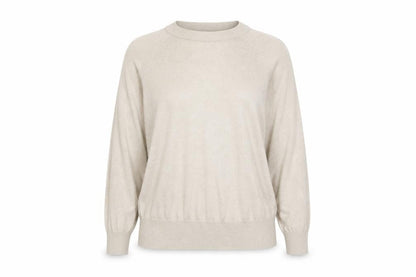Next SP Women’s Beige Glitter Knit Crew Neck Raglan Jumper L UK 16