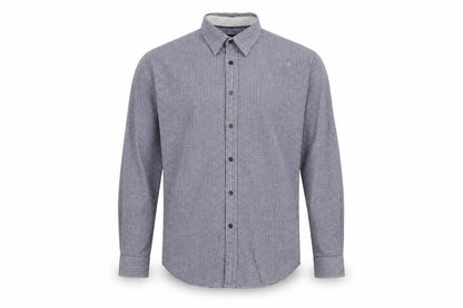 Jeff Banks Men’s Blue Check Button-Down Long Sleeve Shirt L