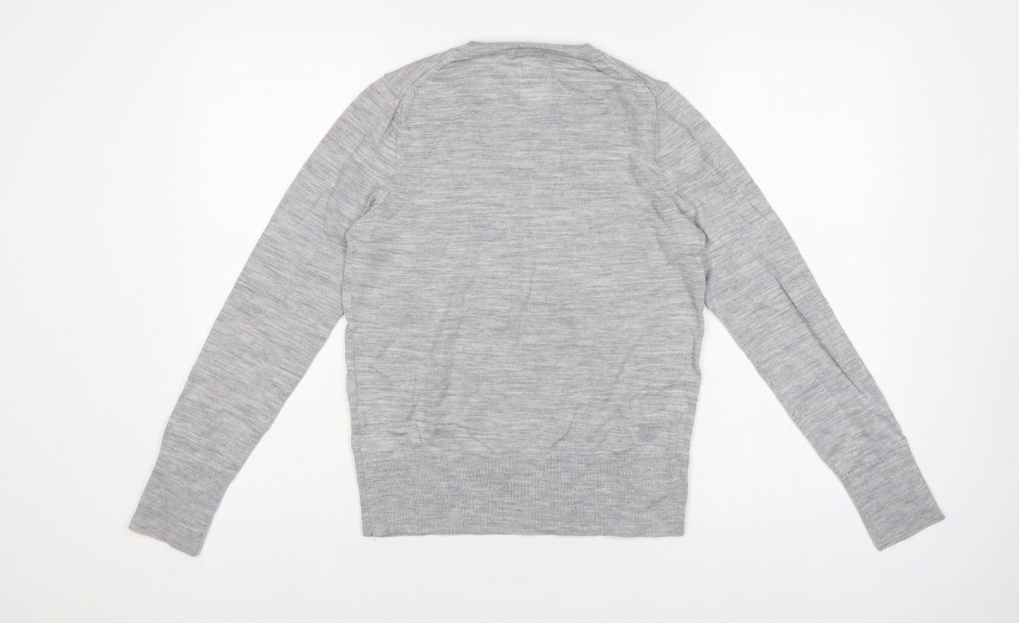GAP Women’s Grey Merino Wool Crew Neck Pullover Jumper S Petite
