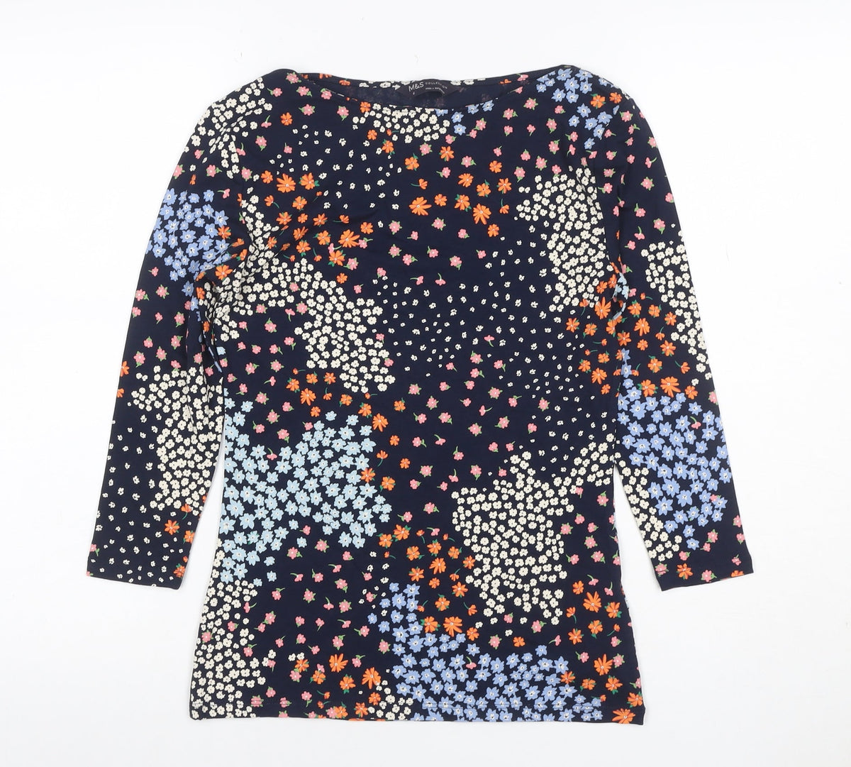 Marks & Spencer Women’s Multicoloured Floral Viscose Blouse Size 6