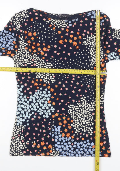 Marks & Spencer Women’s Multicoloured Floral Viscose Blouse Size 6