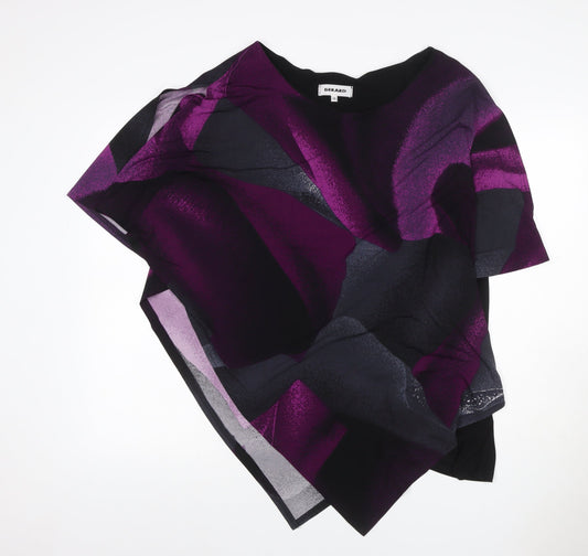 Additional front view of Gerard Women’s Multicoloured Geometric Kimono Blouse, size UK 18