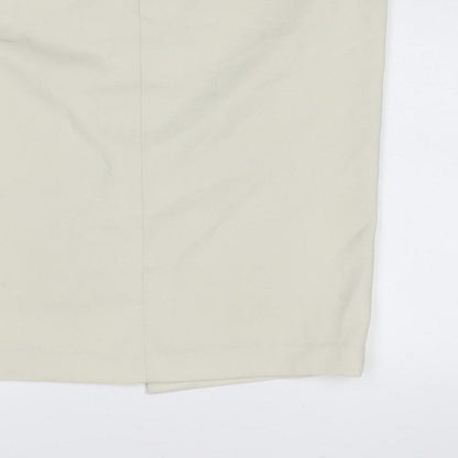 Vogue Women Ivory Size 16 Culotte Button Shorts