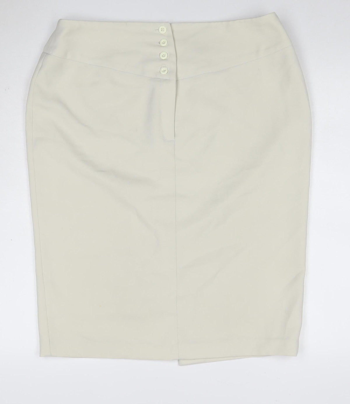 Vogue Women Ivory Size 16 Culotte Button Shorts