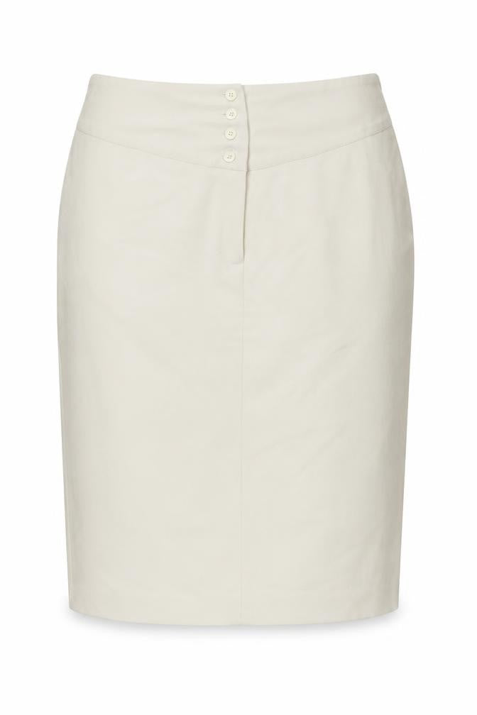 Vogue Women Ivory Size 16 Culotte Button Shorts