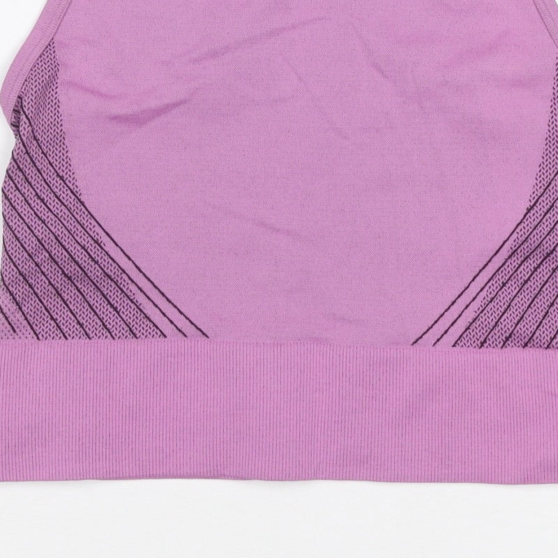 Under Armour Women Purple S HeatGear Sleeveless Athletic Tank Top