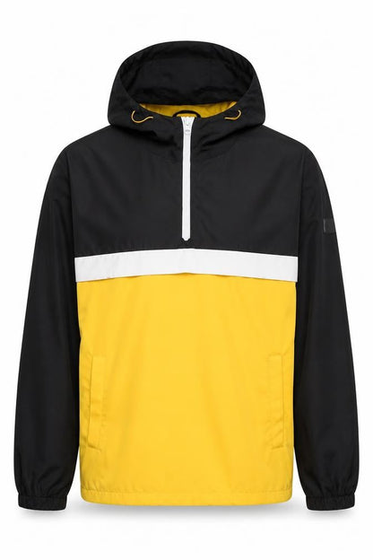 Jack & Jones Men’s Multicoloured L Hooded Full Zip Windbreaker Jacket