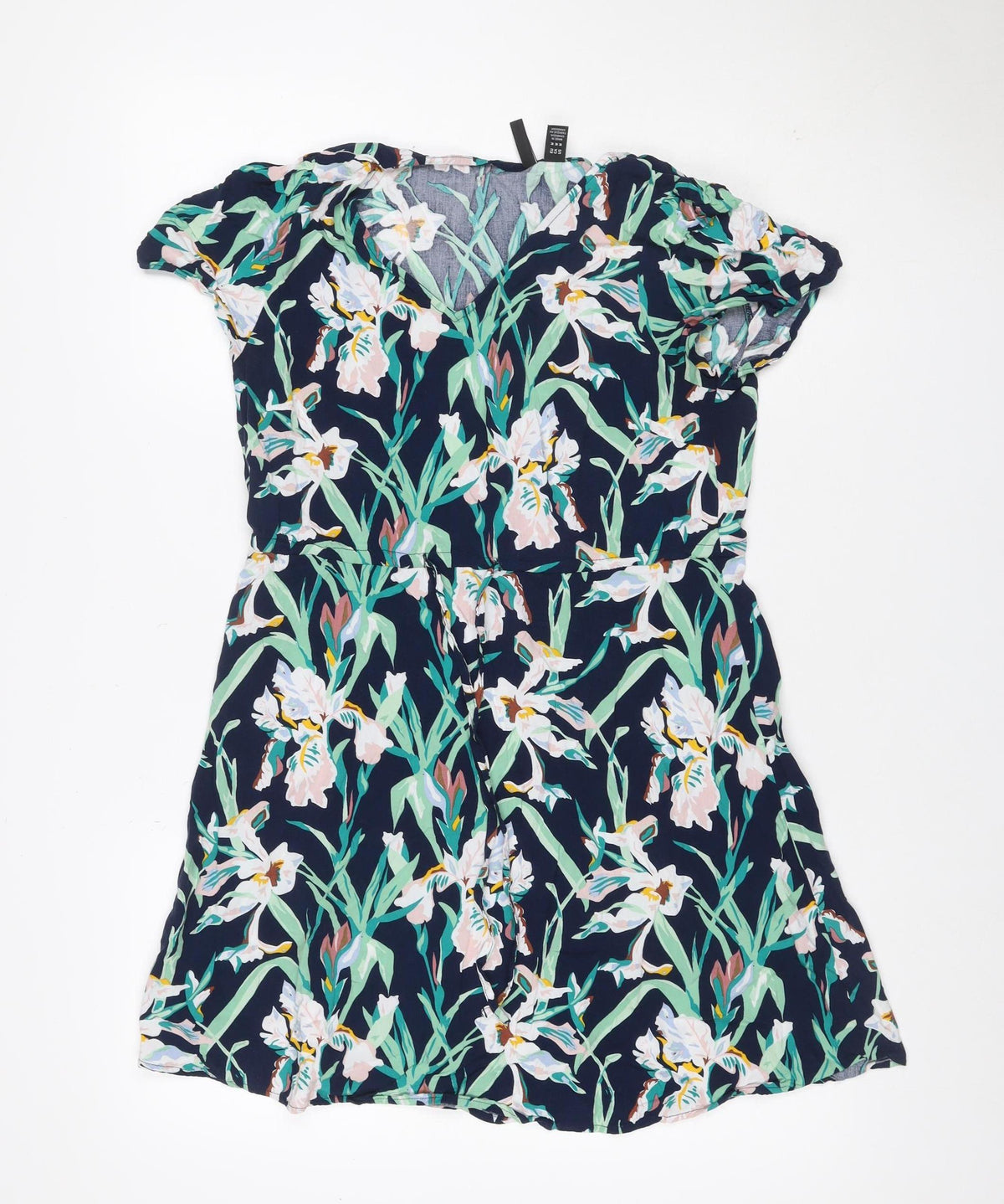 Vero Moda Women’s Multicoloured Floral Off Shoulder Fit & Flare Dress XS