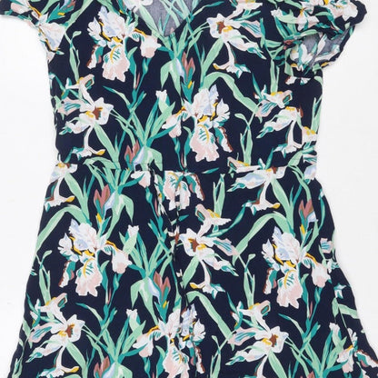 Vero Moda Women’s Multicoloured Floral Off Shoulder Fit & Flare Dress XS