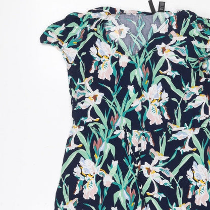 Vero Moda Women’s Multicoloured Floral Off Shoulder Fit & Flare Dress XS