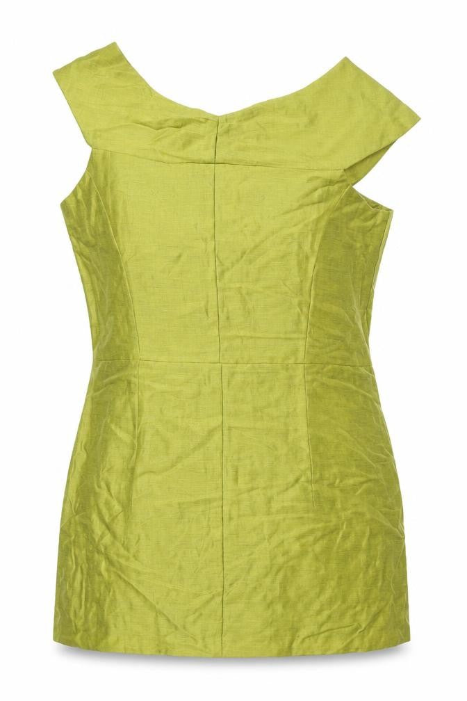 Kaliko Women Green UK 14 Kimono Sleeve V-Neck Blouse