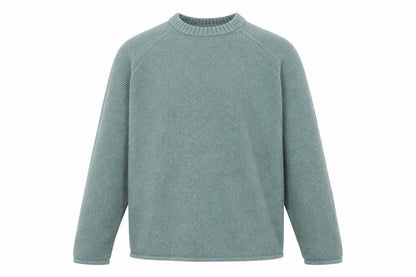 Seasalt Cornwall Men’s Green XL Organic Cotton Knit Pullover Jumper