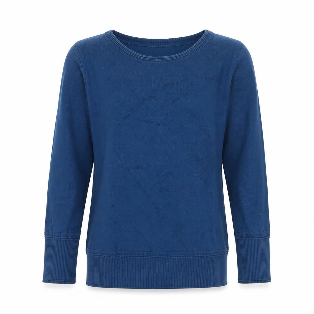 Reiss Women Blue XS Cashmere Blend Round Neck Raglan Jumper