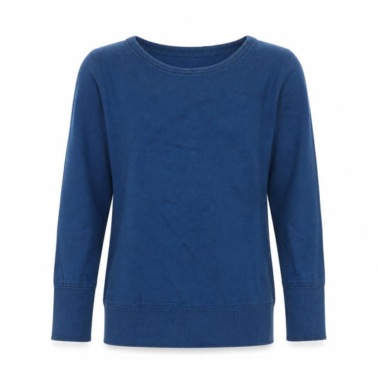 Reiss Women Blue XS Cashmere Blend Round Neck Raglan Jumper